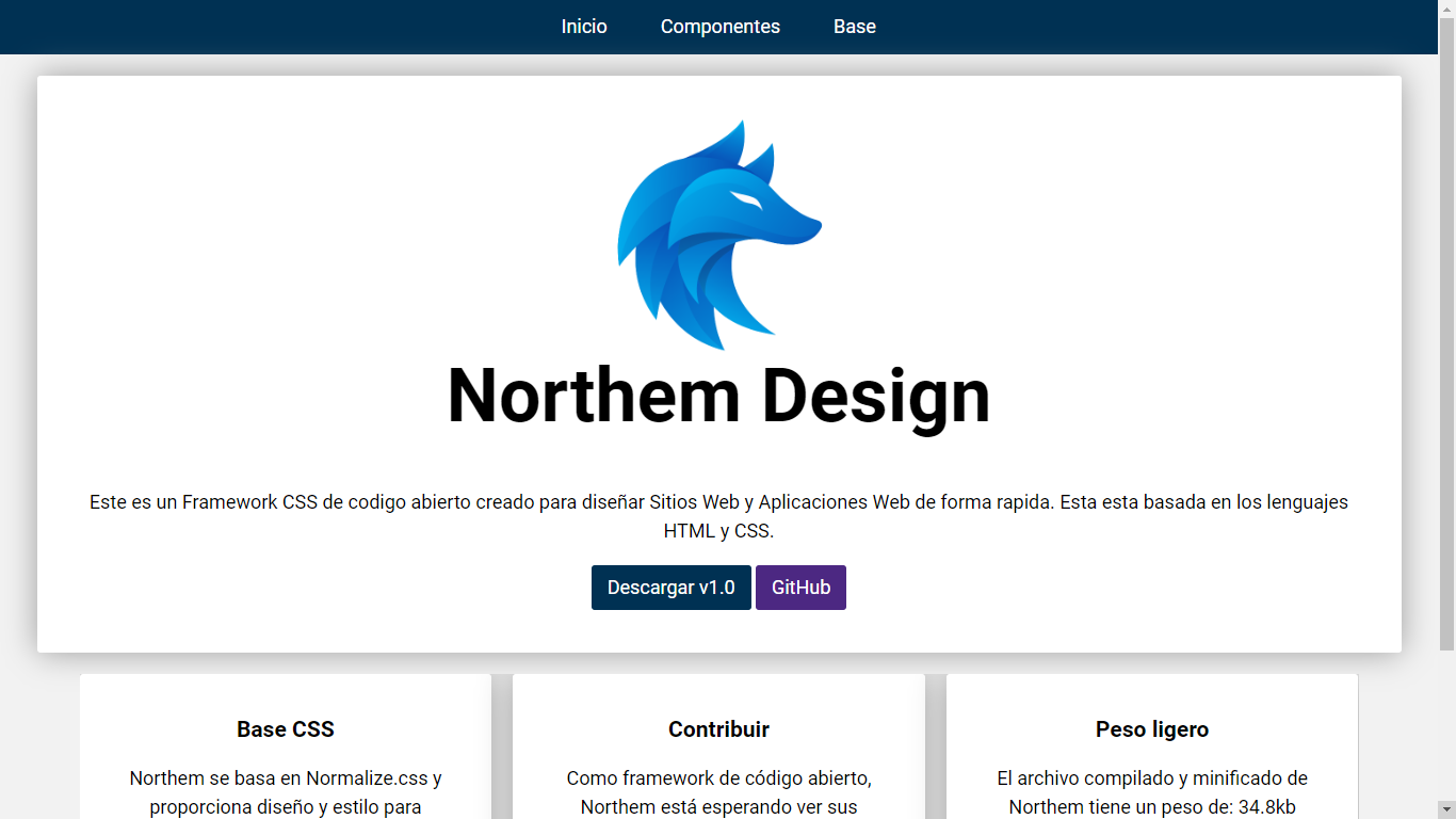 Northem - framework CSS